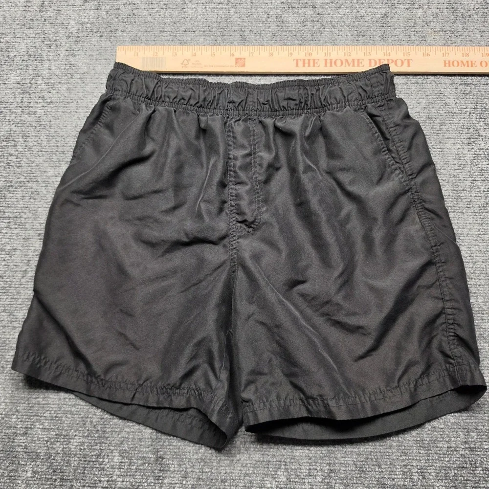 OP Ocean Pacific Mens Swim Trunks Small S‎ 28 30 Black Board Shorts Mesh Lining